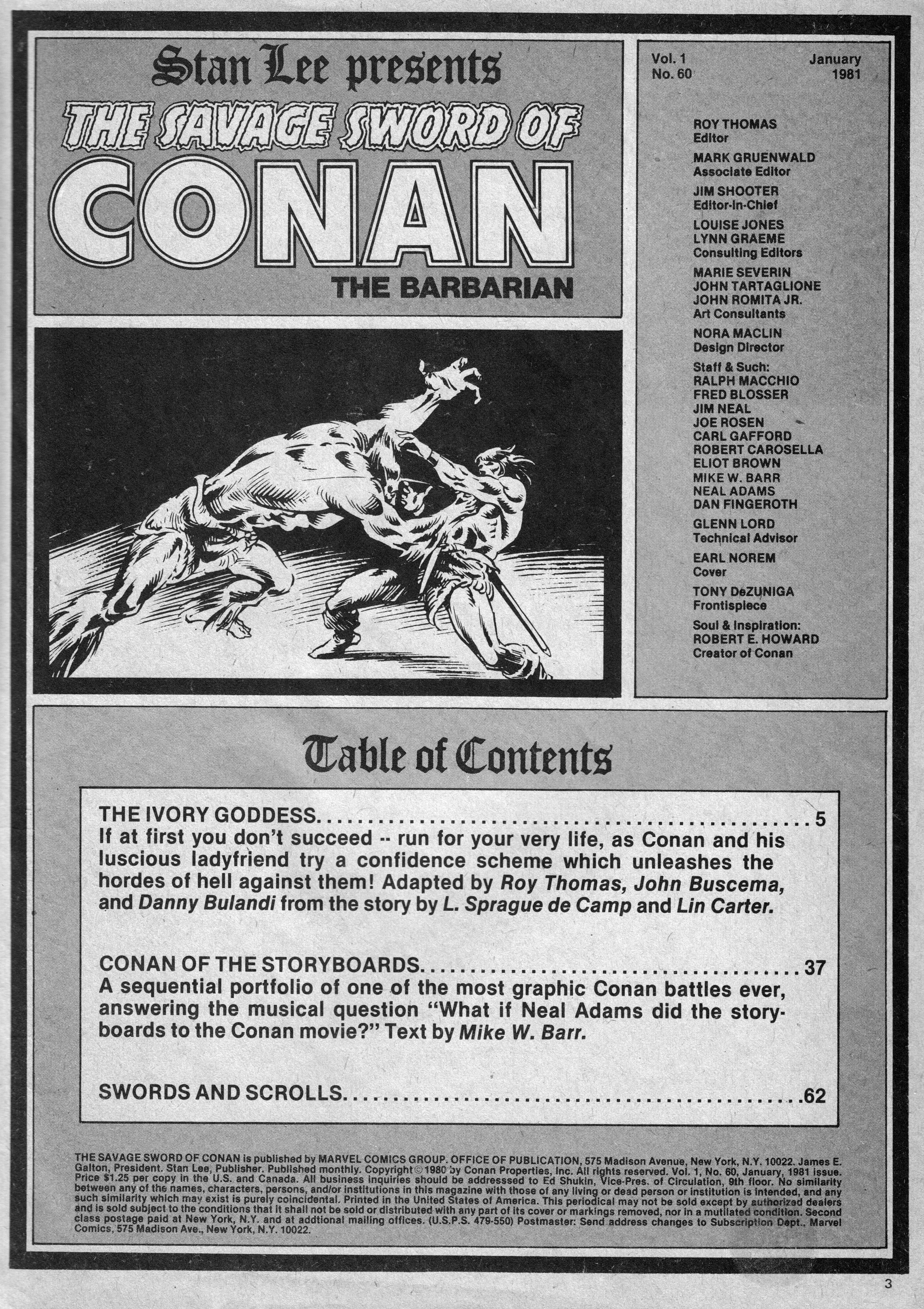 Conan the Barbarian comic