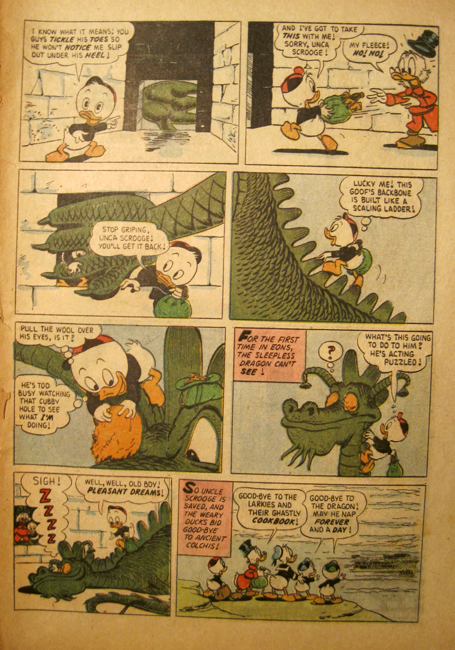 Vintage Donald Duck comic book