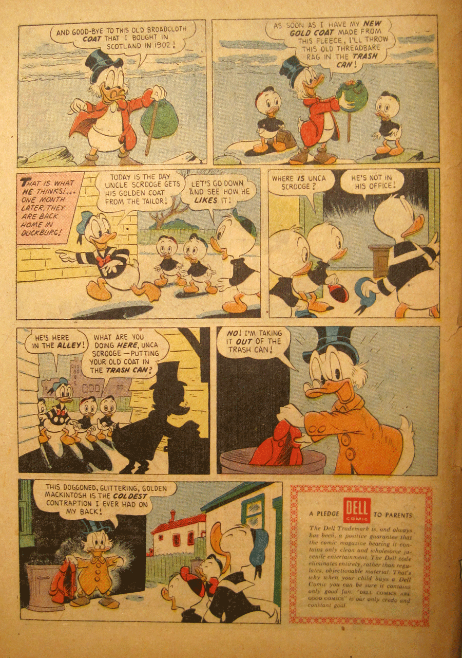 Vintage Donald Duck Dell Comic