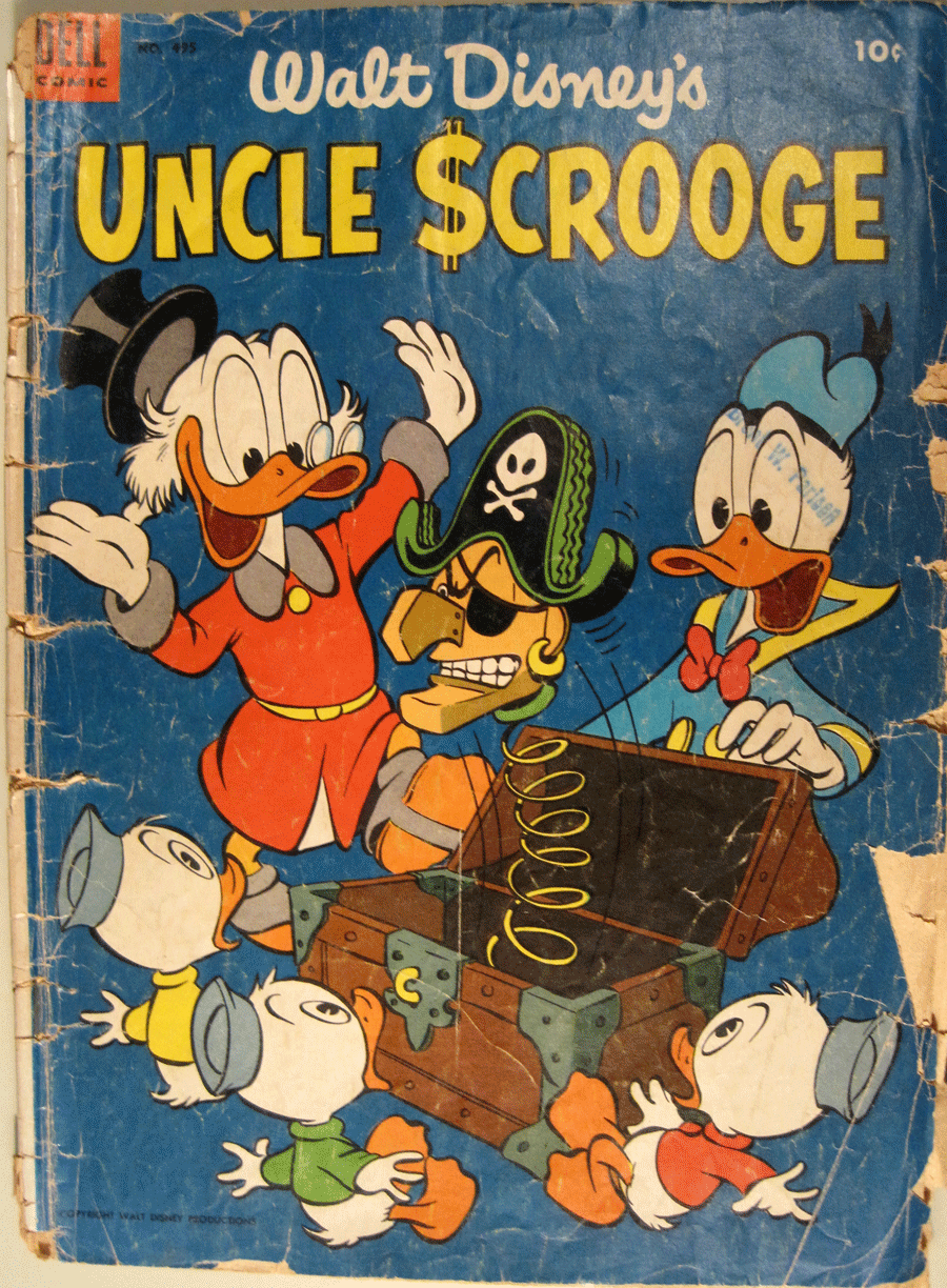 Uncle Scrooge McDuck comic
