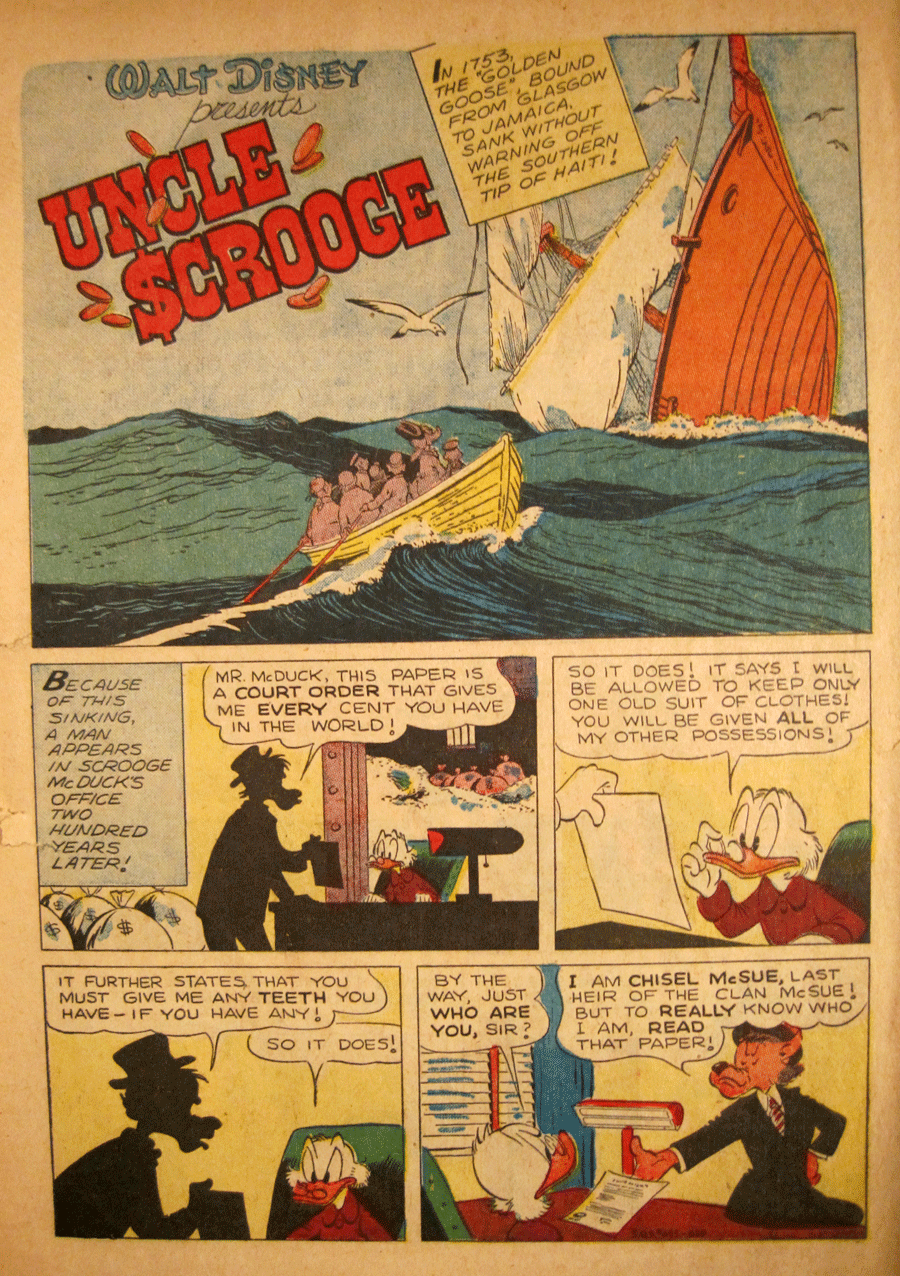 Dell Comic McDuck 1956