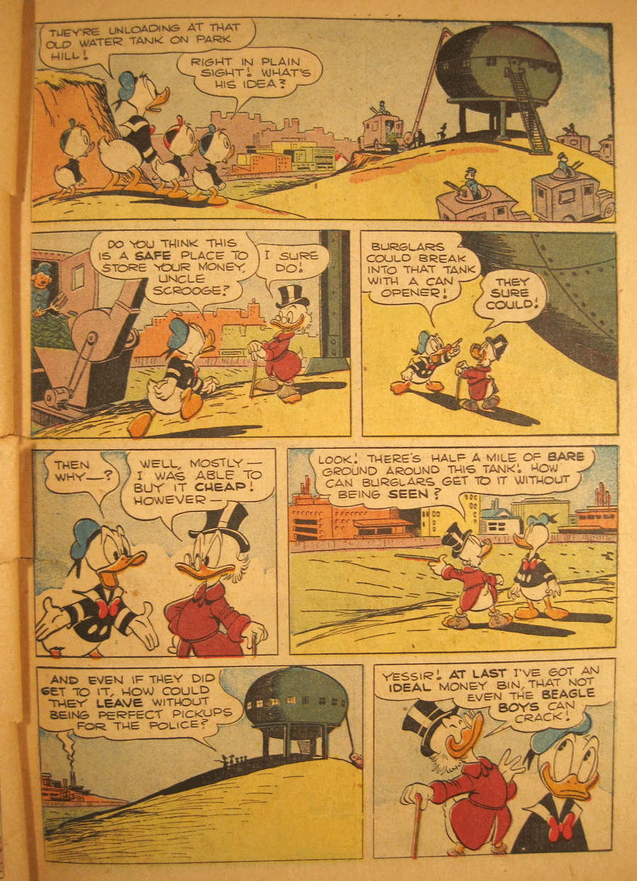Walt Disney vintage and rare comic