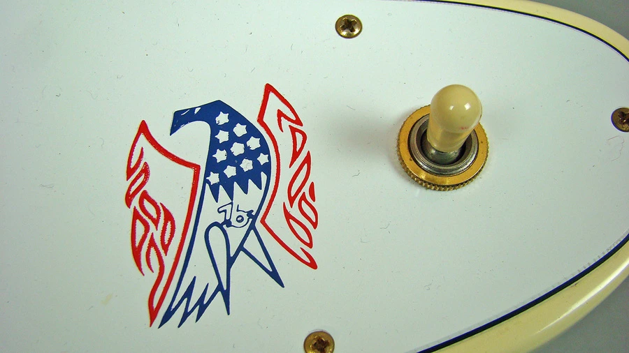 Gibson bicentennial firebird logo