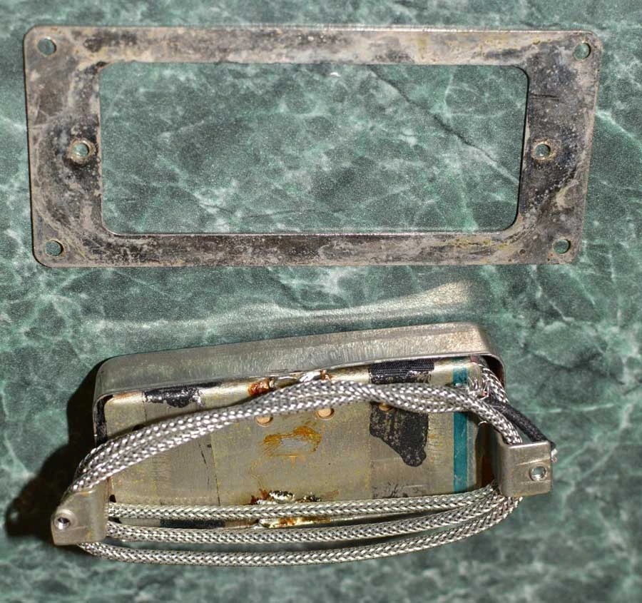 Gibson medallion firebird pickup underside