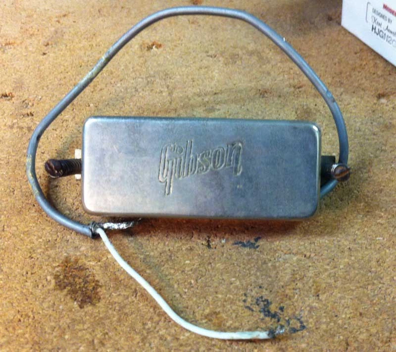 Pickup from a Gibson Firebird Medallion guitar