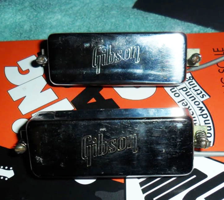 vintage Gibson mini humbucker guitar pickups