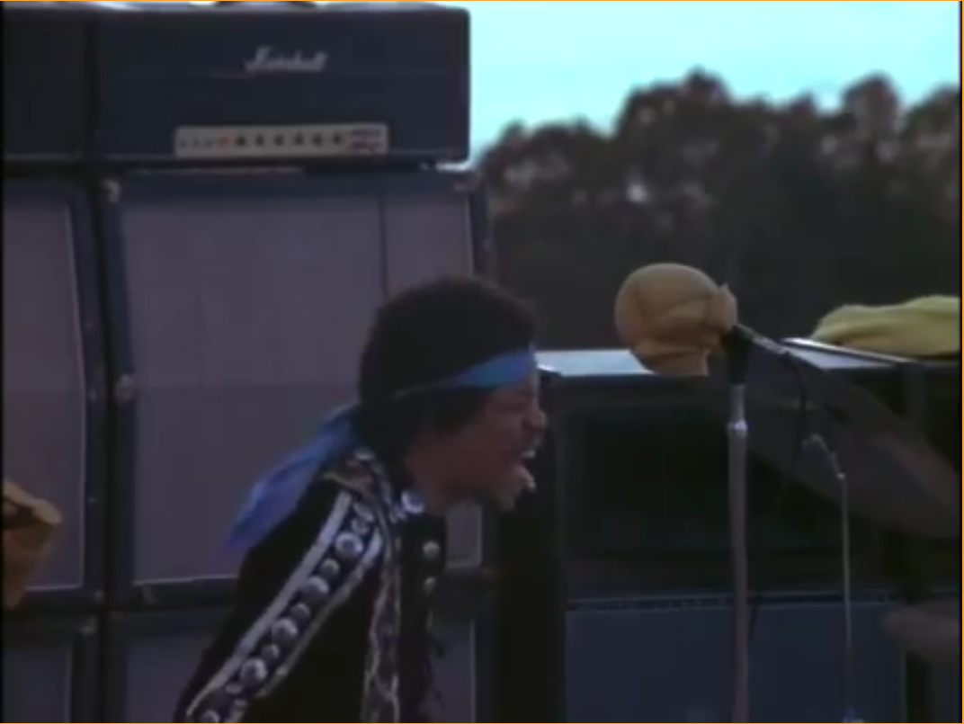 Jimi Hendrix live at Rainbow Bridge 1970