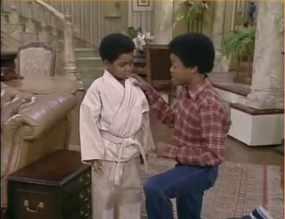 Arnold Diff'rent Strokes Karate Lessons