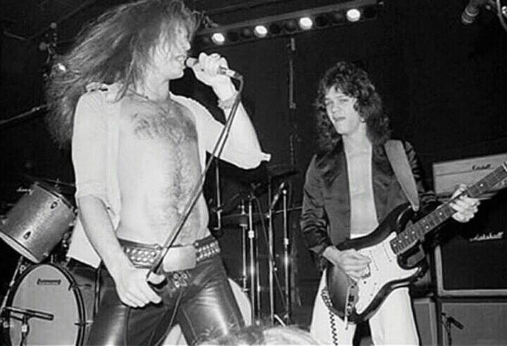 David Lee Roth and Eddi Van Halen