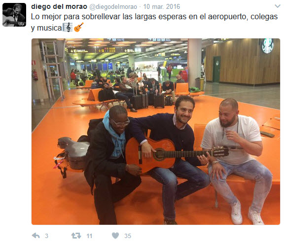 Diego del Morao tweet flamenco