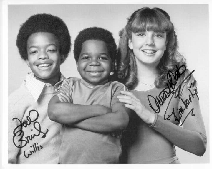 Diff'rent Strokes autographed photo