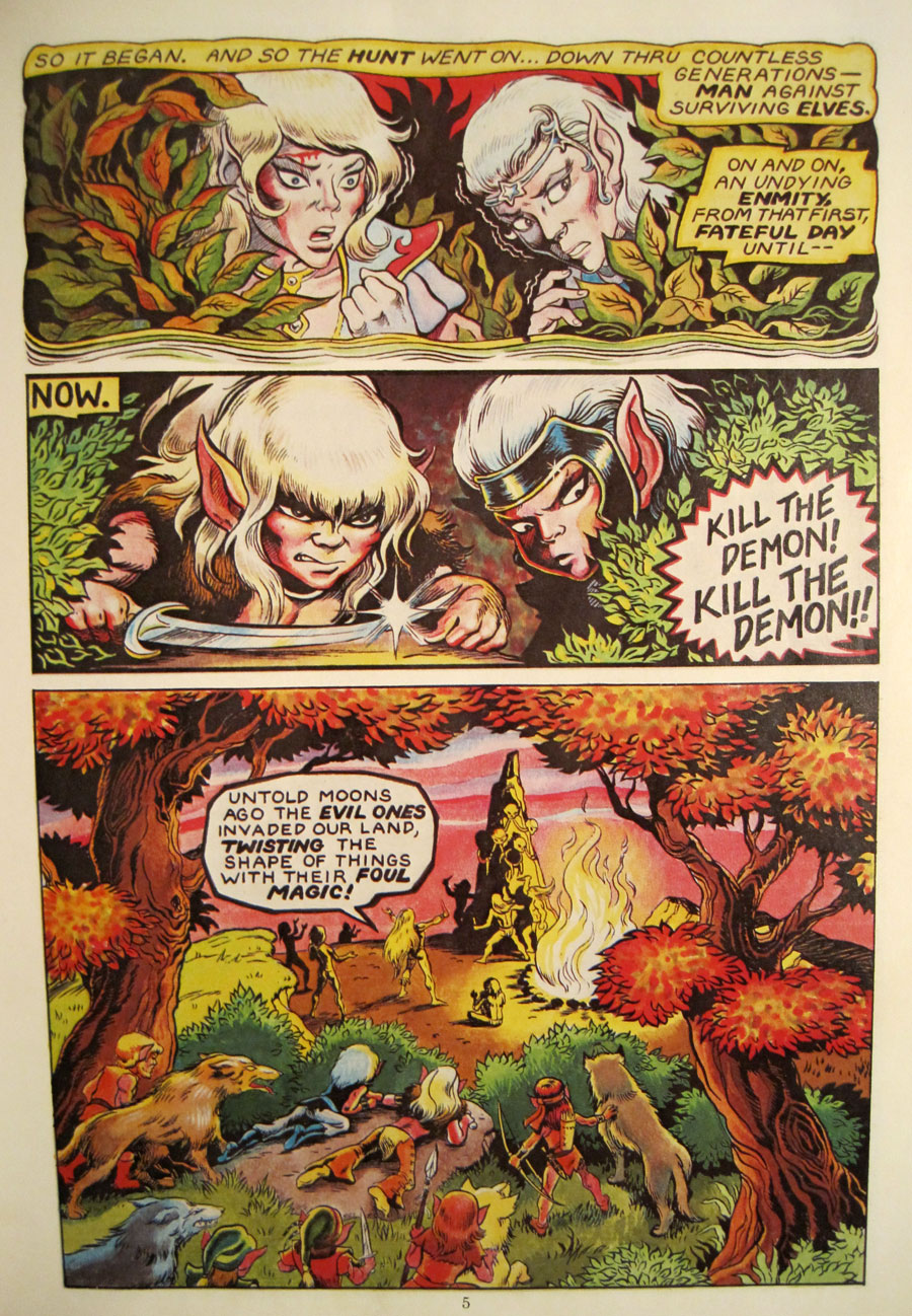 Elfquest sketches and art