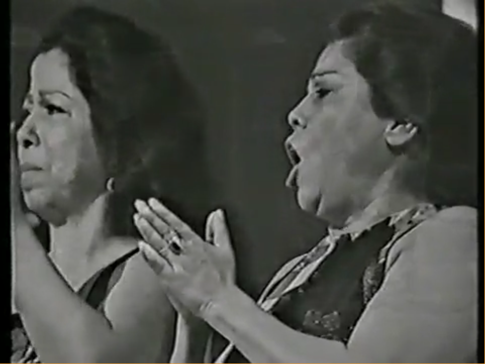 Fernanda y Bernarda con Marote Flamenco de Utrera