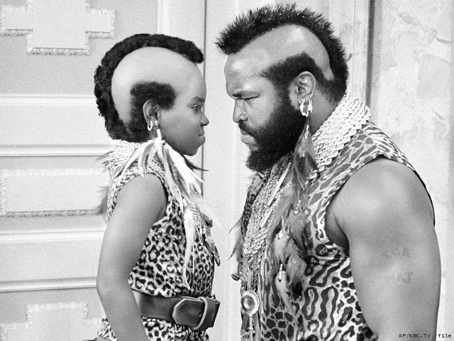 Gary Coleman and Mr T