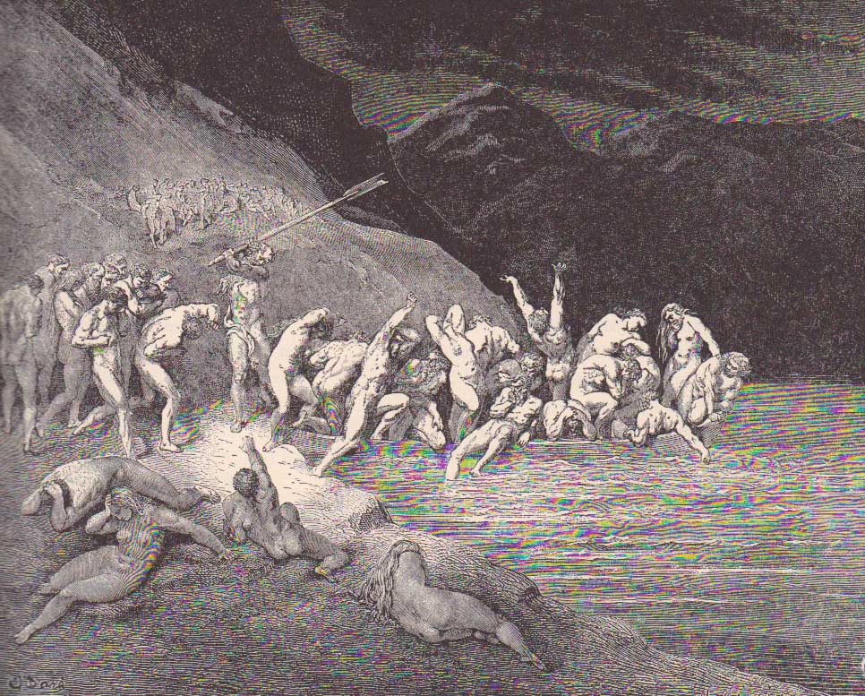 Gustave Doré Dantes inferno engraving