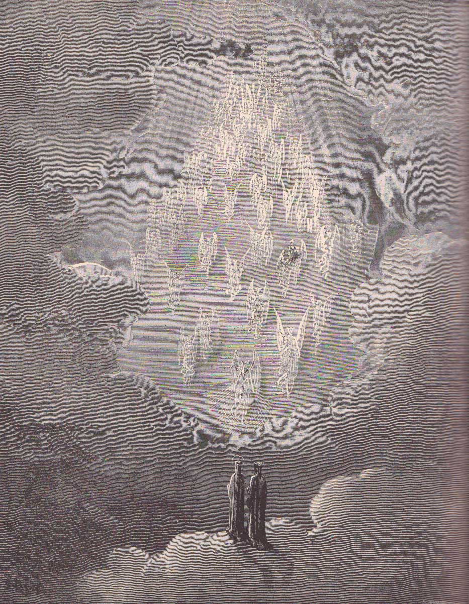 Gustave Doré Engravings Dante Angels