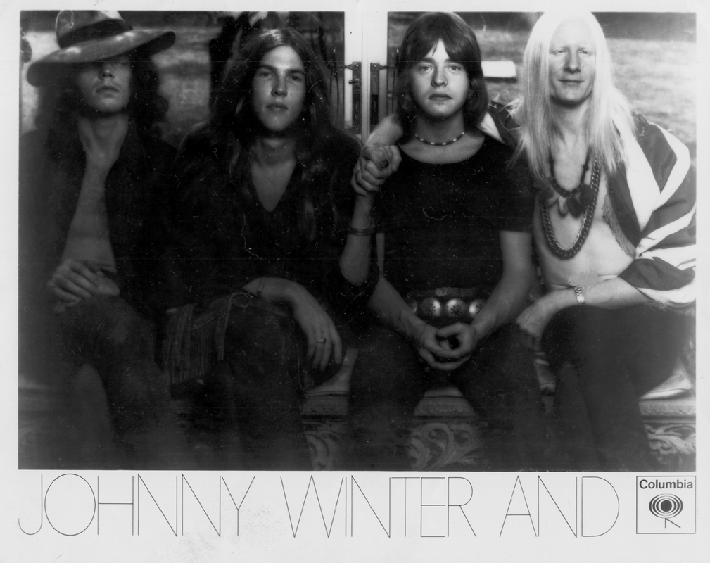 Johnny Winter and group