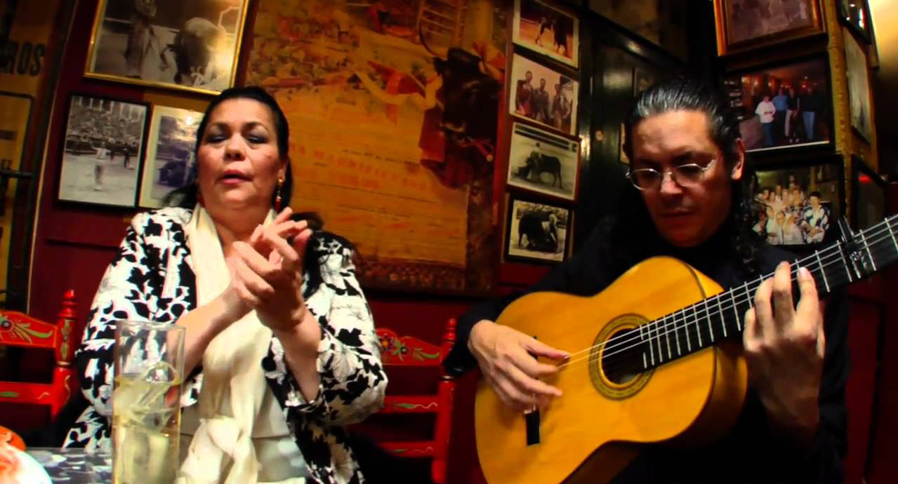 Martín Chico y Juana de la revuelo Flamenco