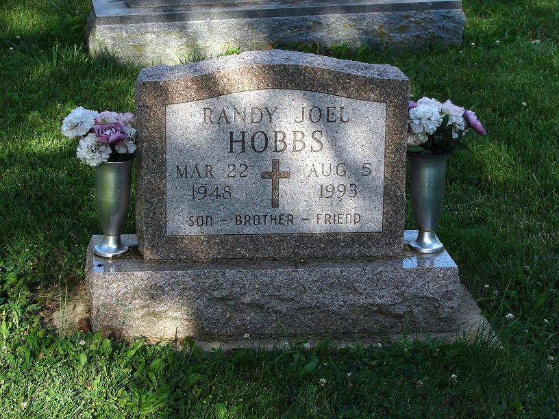 Randy Jo Hobbs grave