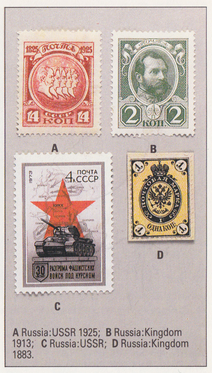 Russia Kingdom stamps
