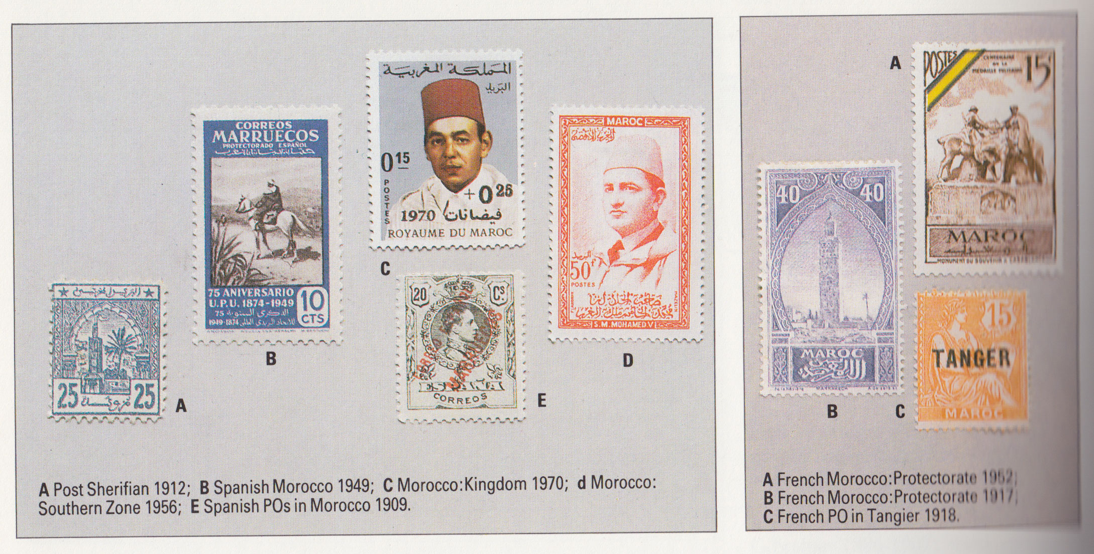 Tangier stamp Morocco