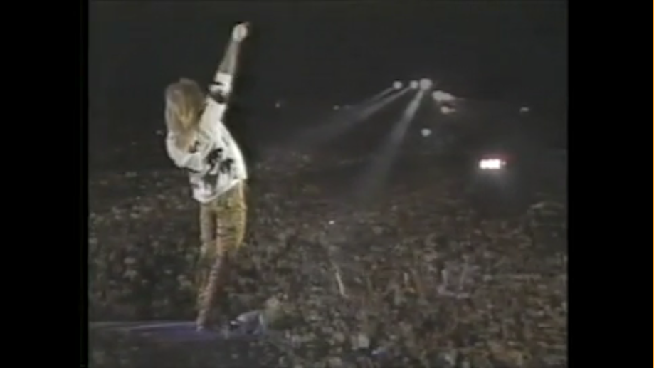Van Halen live 1983 US tour