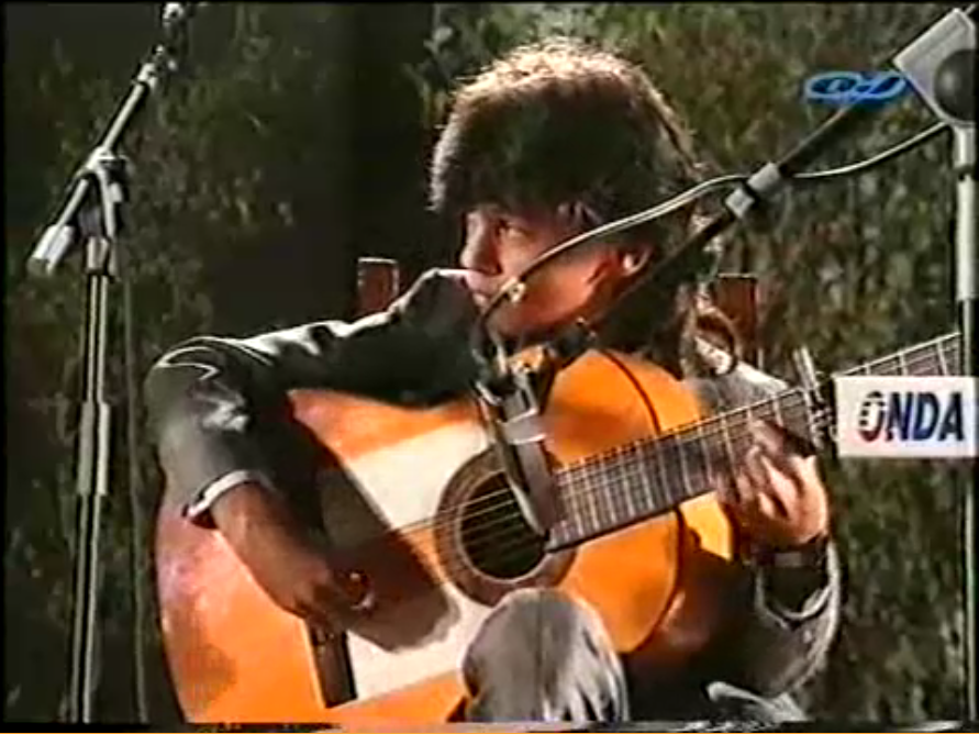 Diego Agujetas chico guitarra flamenca