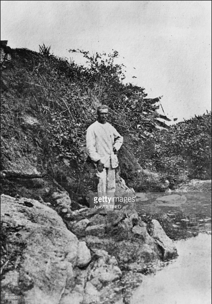 French poet Arthur Rimbaud in Harar Abyssinia (Ethiopia) in 1883