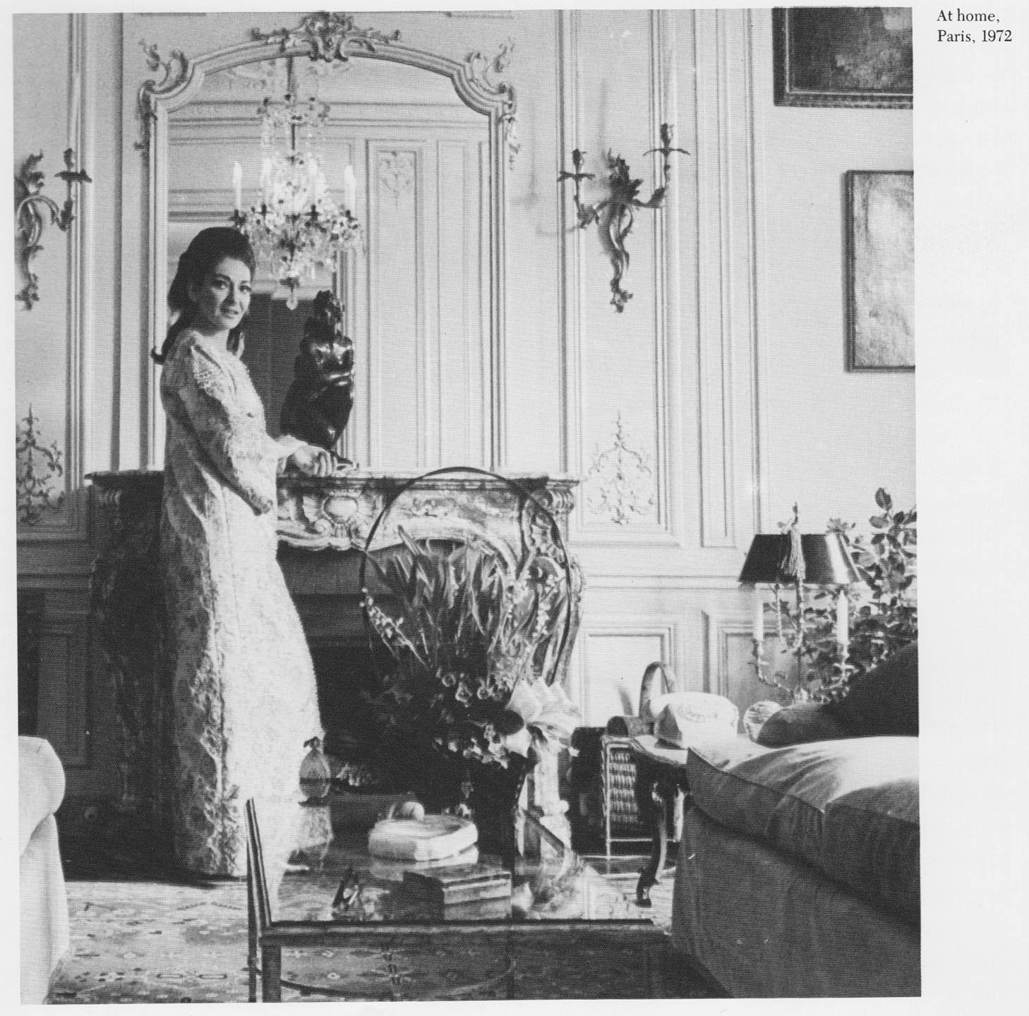 Maria Callas Meneghinis Paris Apartment
