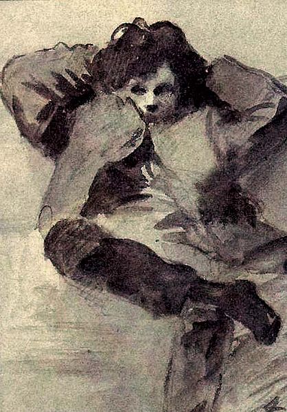 Rimbaud sketch Forain