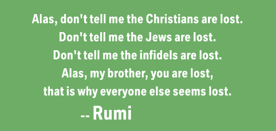 Rumi poem infidel