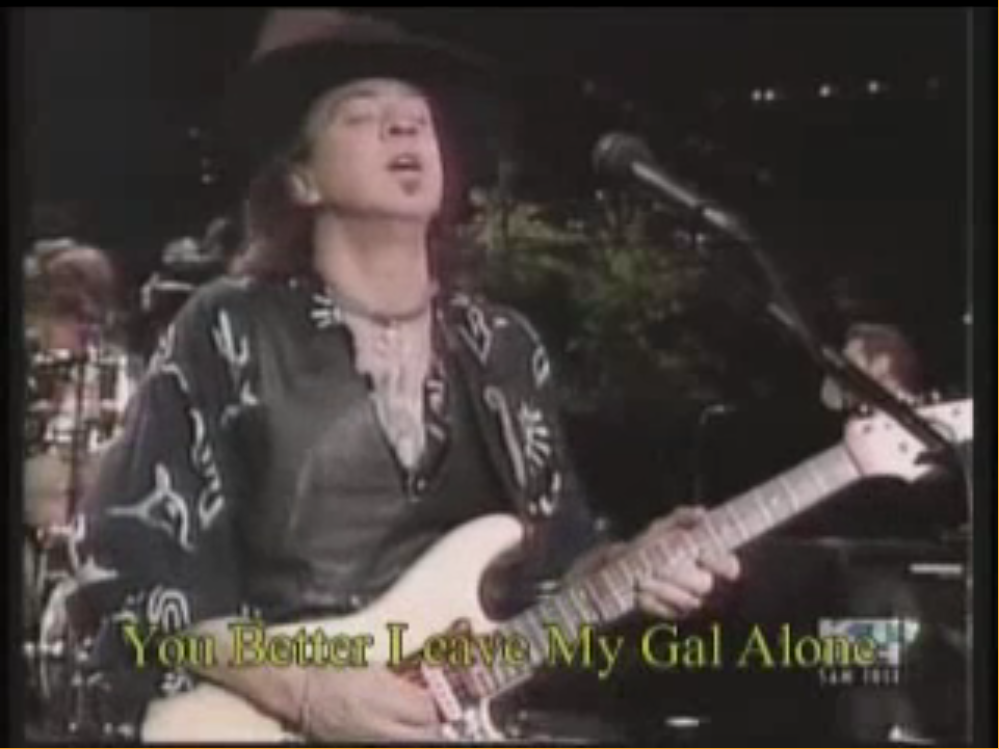Stevie Ray Vaughan on Austin City Limits live