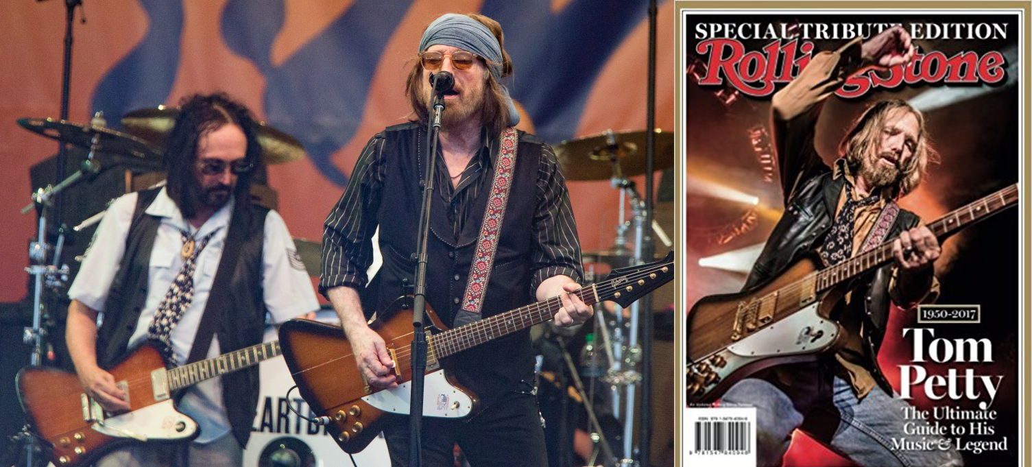 Tom Petty and Cambell Gibson Firebird guitars