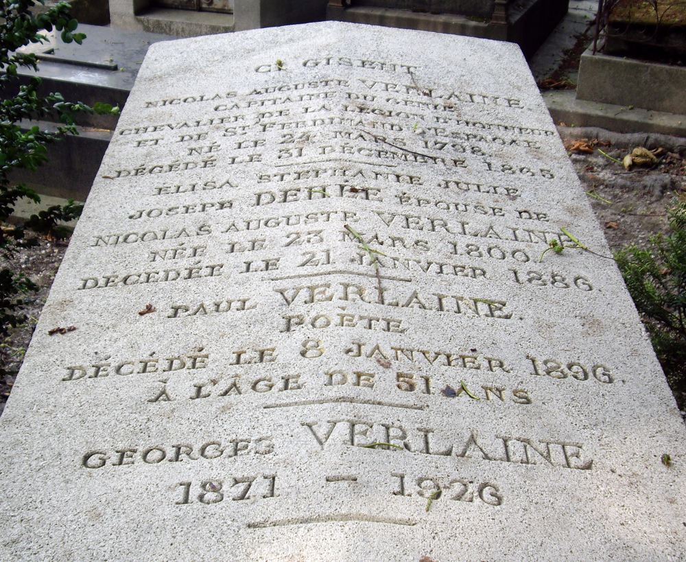 Tomb of Paul Verlaine