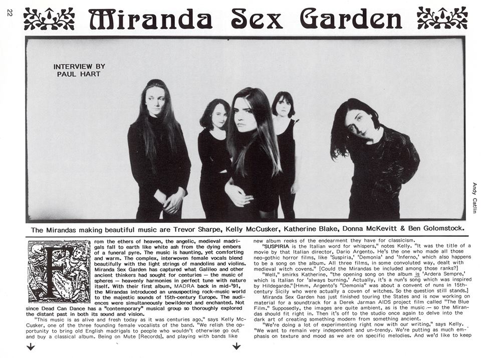 Miranda Sex Garden Article 93