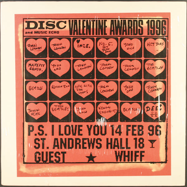 PS I love you St. Andrews hall 1996