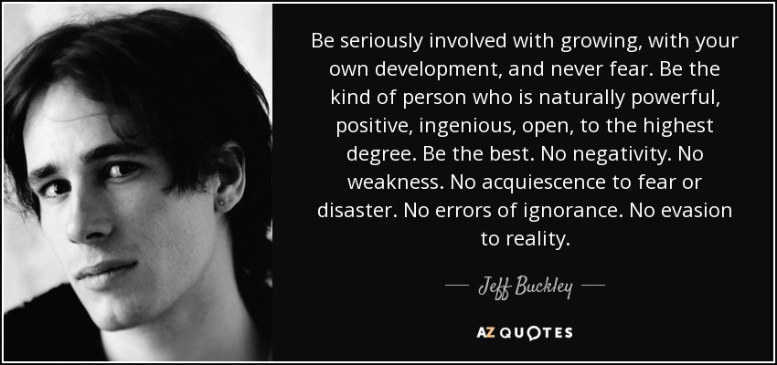Jeff Buckley quotes