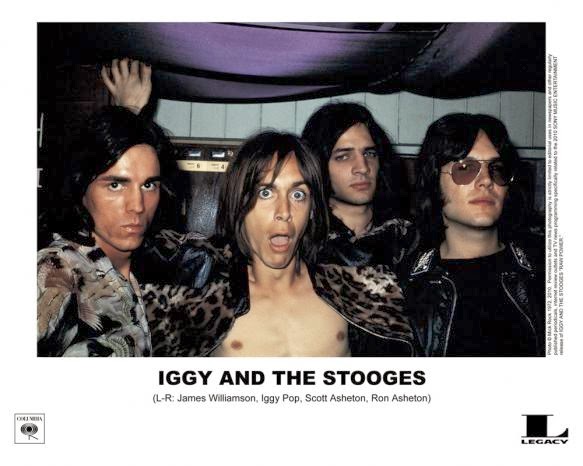 Iggy vintage stooges album cover