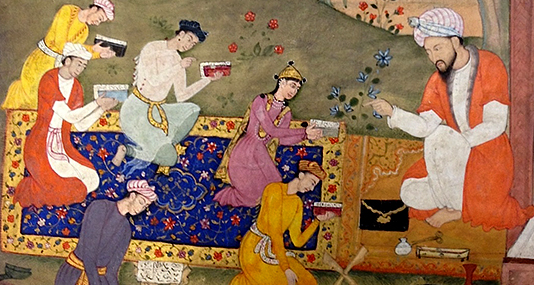 Rare Laila and Majnun art