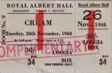 RAH ticket stub